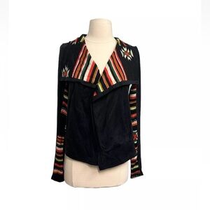 Show Me Your Mumu Southwest Aztec Cardigan Sweater Size Small